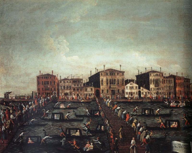 Gabriel Bella Procession of Courtesans on the Rio Della Sensa china oil painting image